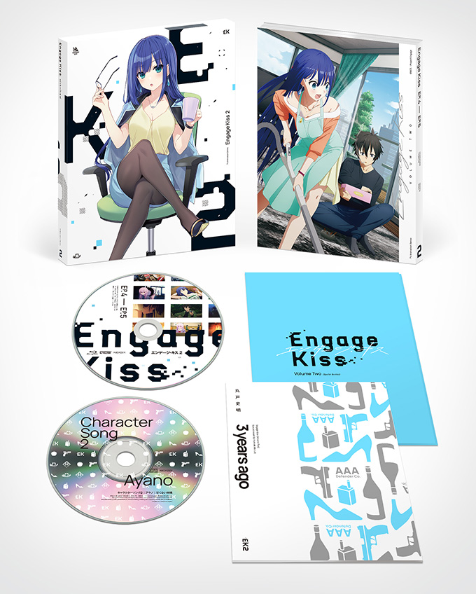 売れ筋がひ贈り物！ Engage Kiss BD DVD 購入特典 全巻収納BOX